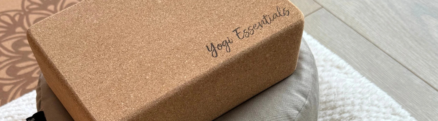 Yogisha Yoga Block Flat Cork - Yogisha Amsterdam