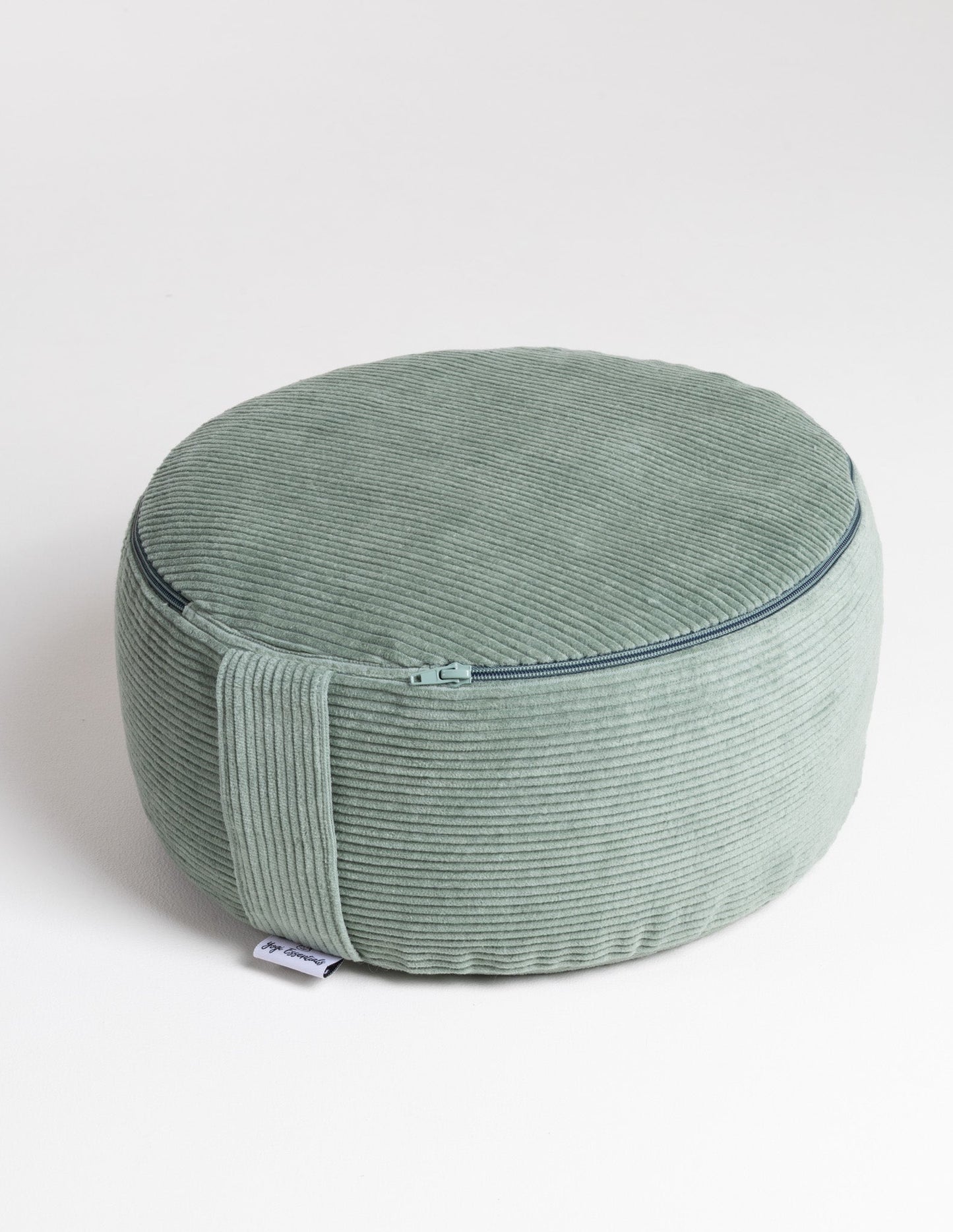 Yogi Essentials Yoga en pilates Ribstoffen Meditatiekussen - Eucalyptus