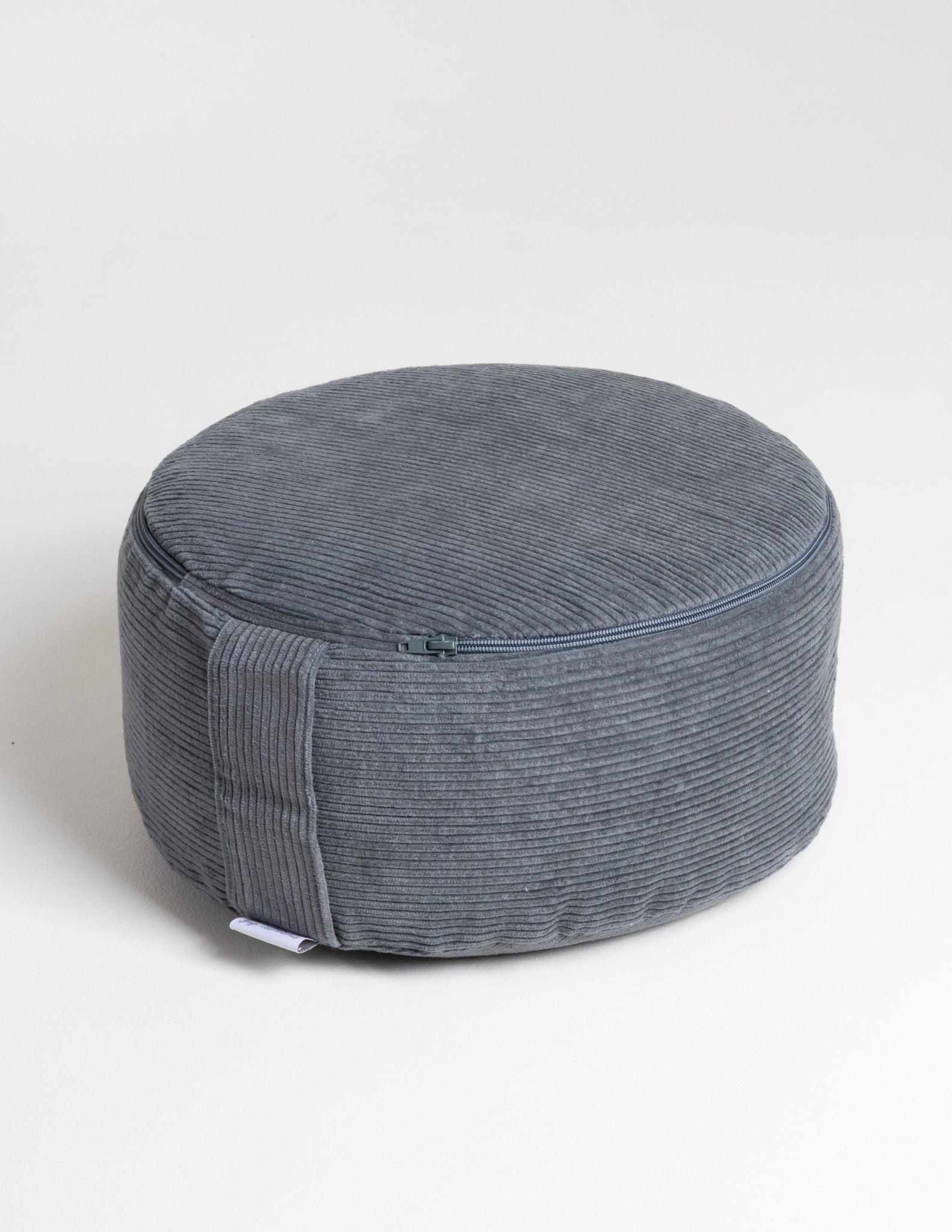 Yogi Essentials Yoga en pilates Ribstoffen Meditatiekussen - Smoke