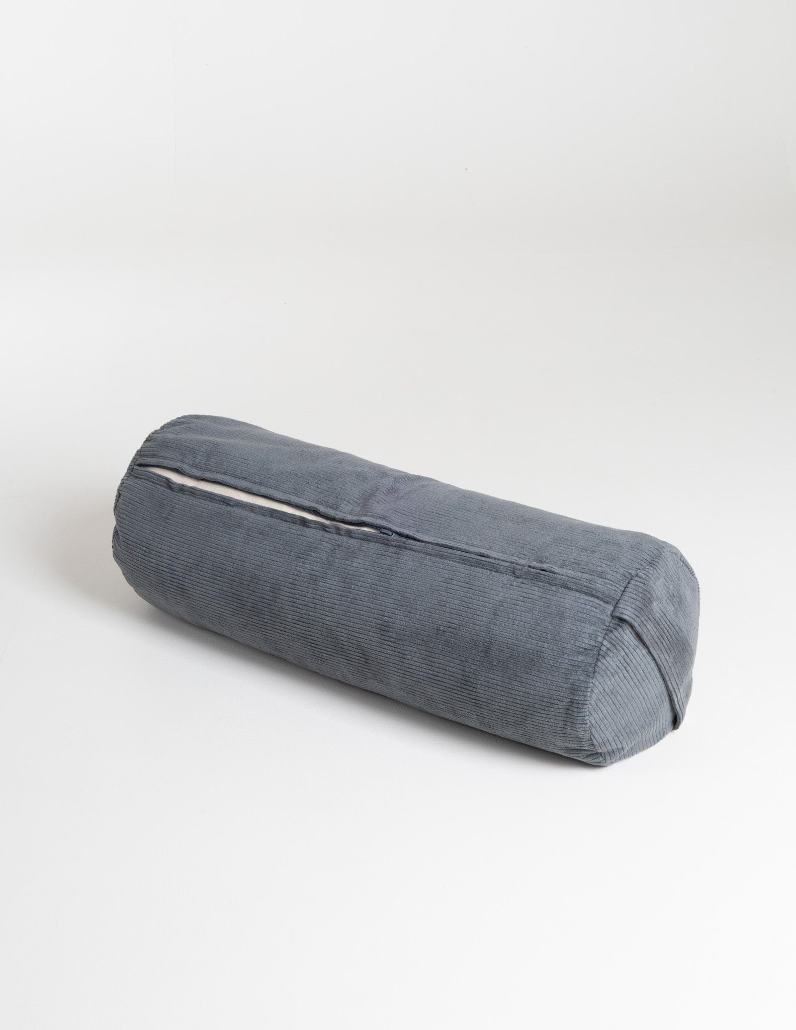 Yogi Essentials Bolster Ribstoffen Yoga Bolster - Smoke