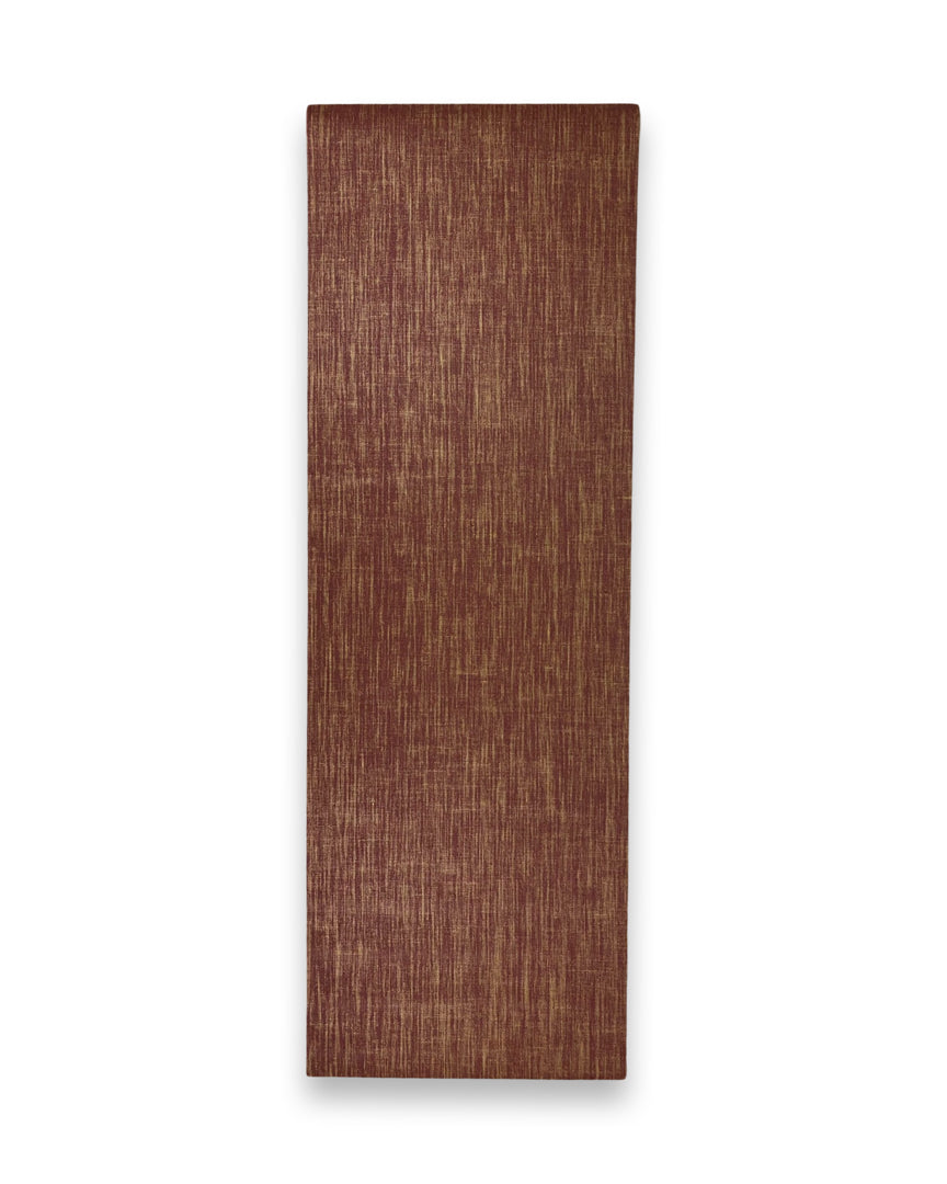 Yogi Essentials Yogamat jute burgundy - 5mm