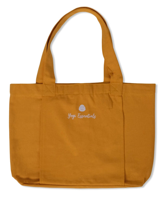 Yogamatten-Tasche aus Canvas-Leinen - Grün/Grau