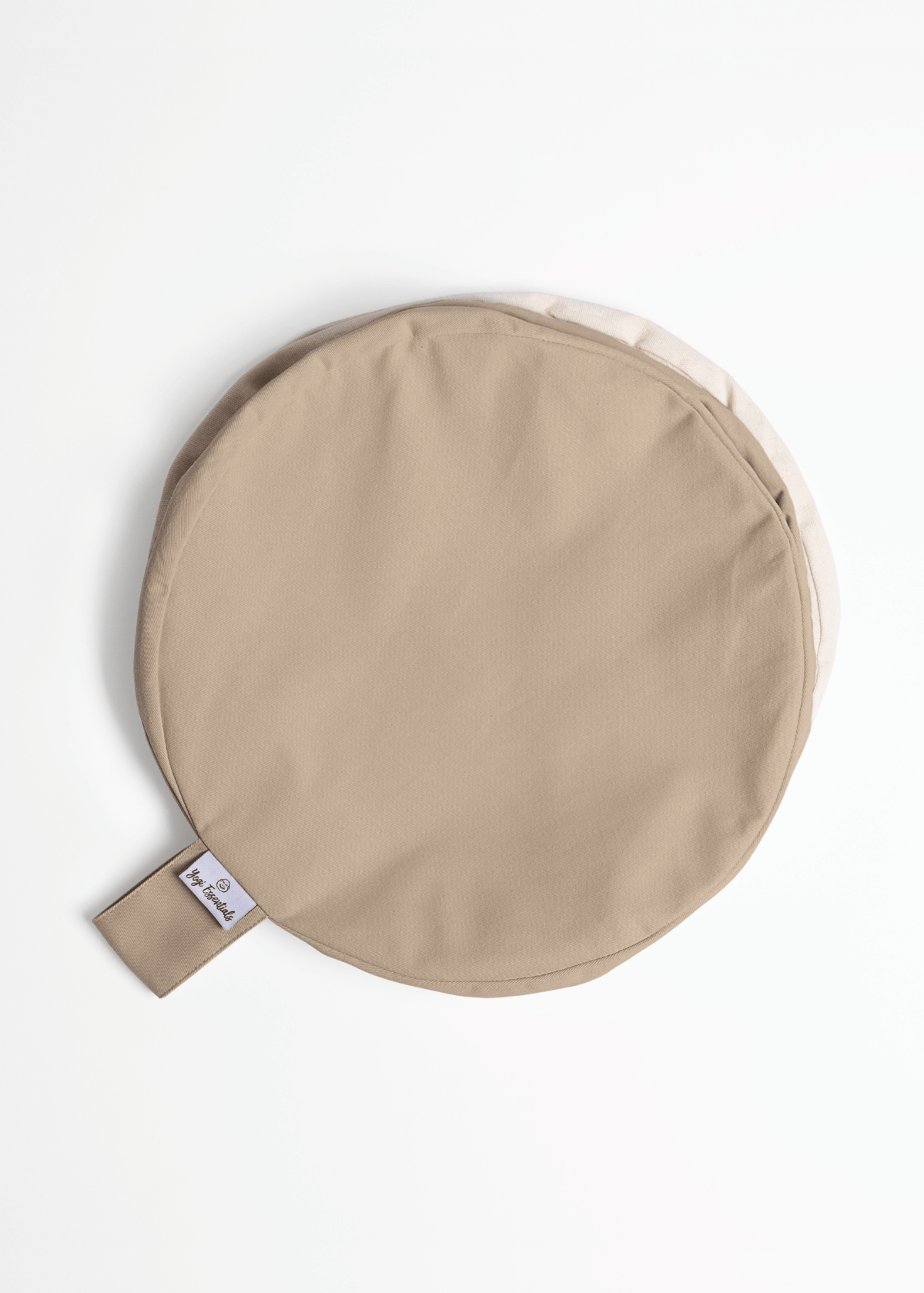 Yogi Essentials Yoga en pilates Losse Hoes - Katoenen Meditatiekussen - Clay