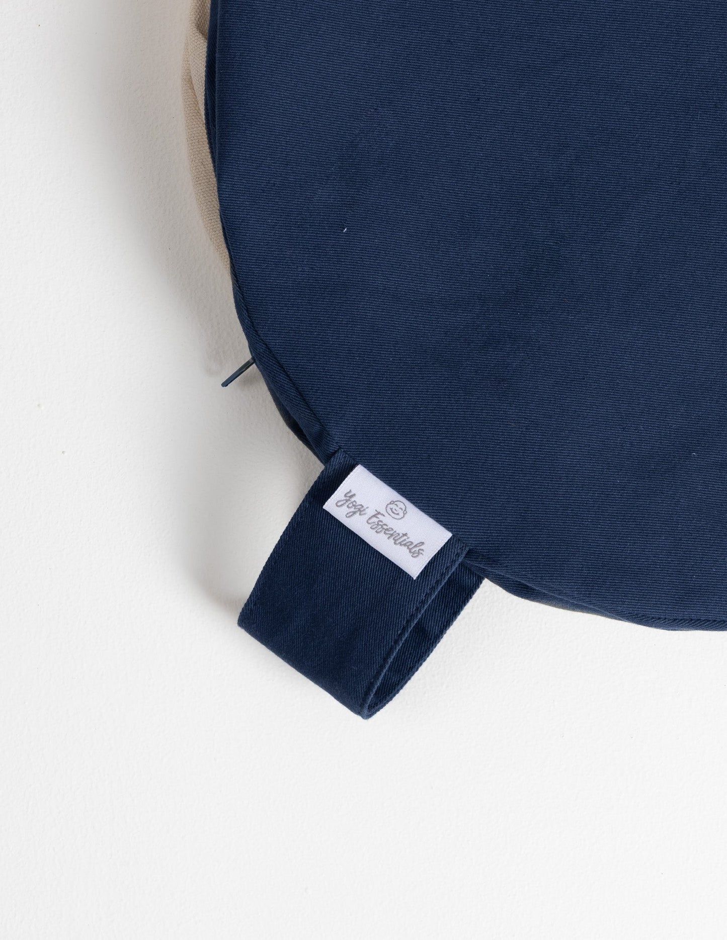 Yogi Essentials Meditatiekussen Losse Hoes - Katoenen Meditatiekussen - Marine