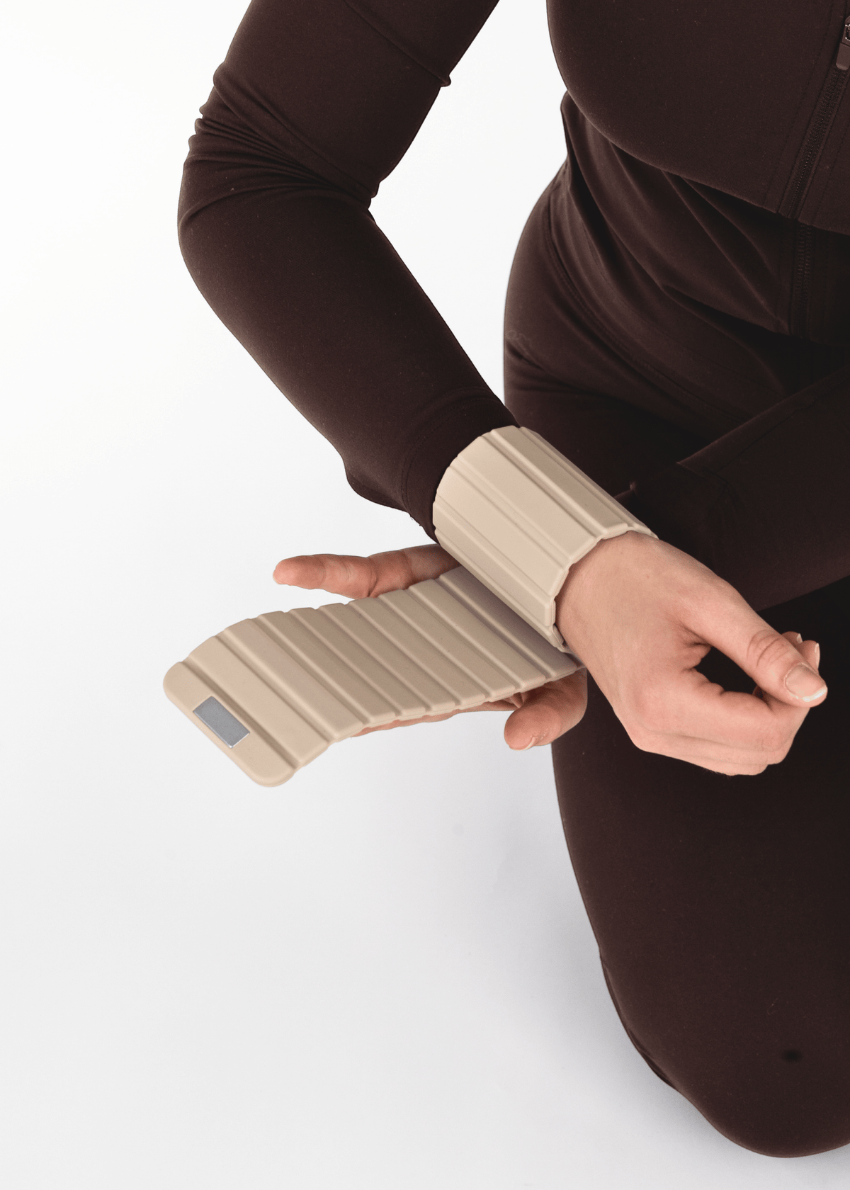 Yogi Essentials Gewichten Magnetic Weight Bands 0,5 kg - Silk Beige