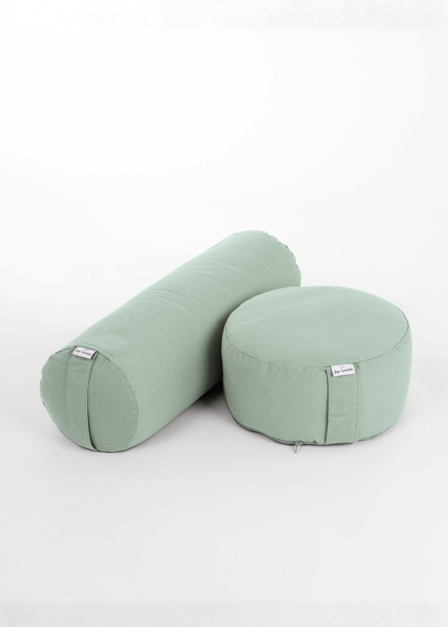Yogi Essentials Yoga en pilates NEW Katoenen Meditatiekussen - Sage
