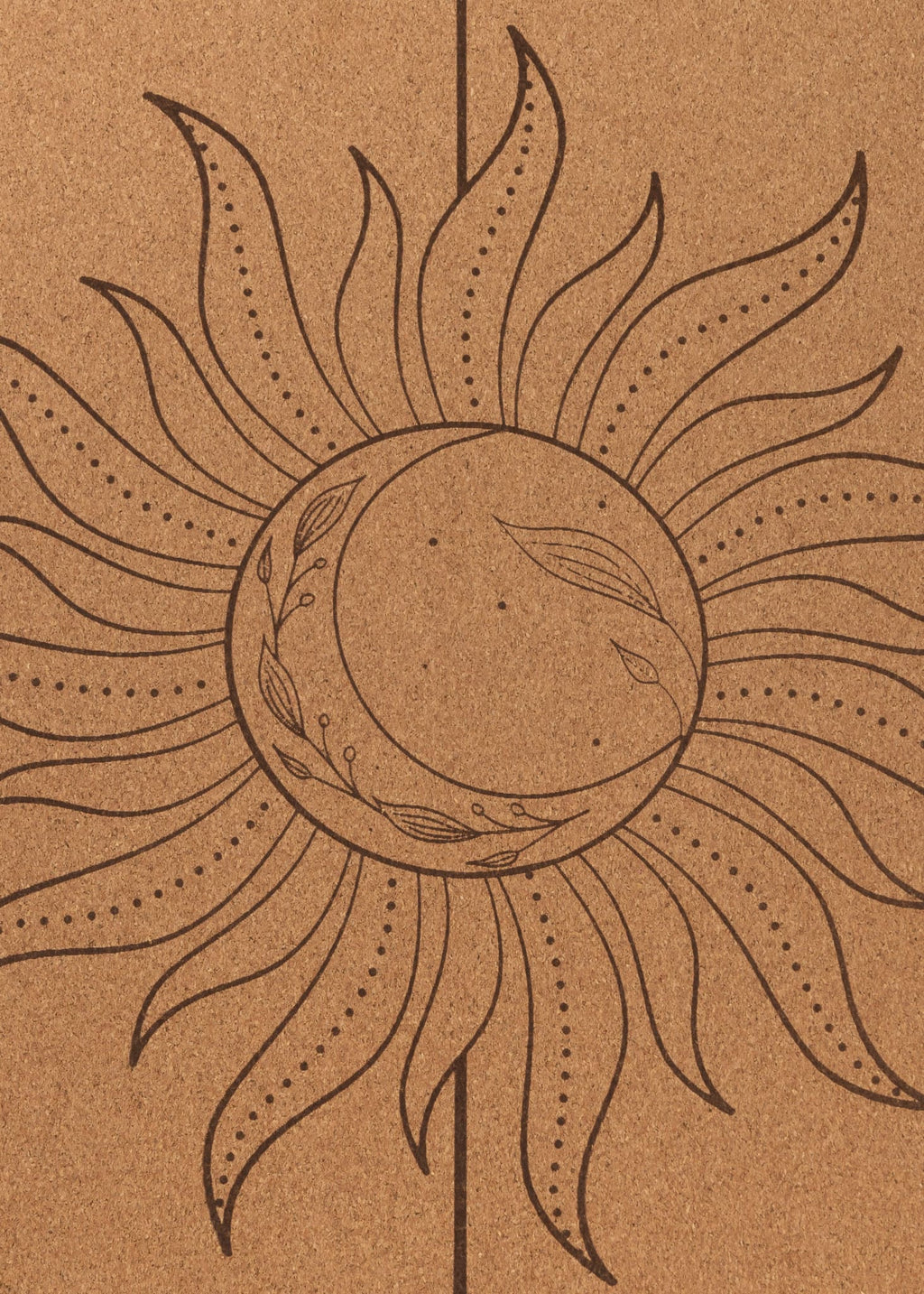 Yogi Essentials Yoga- en pilatesmatten NEW Kurk Yogamat Premium - Alignment