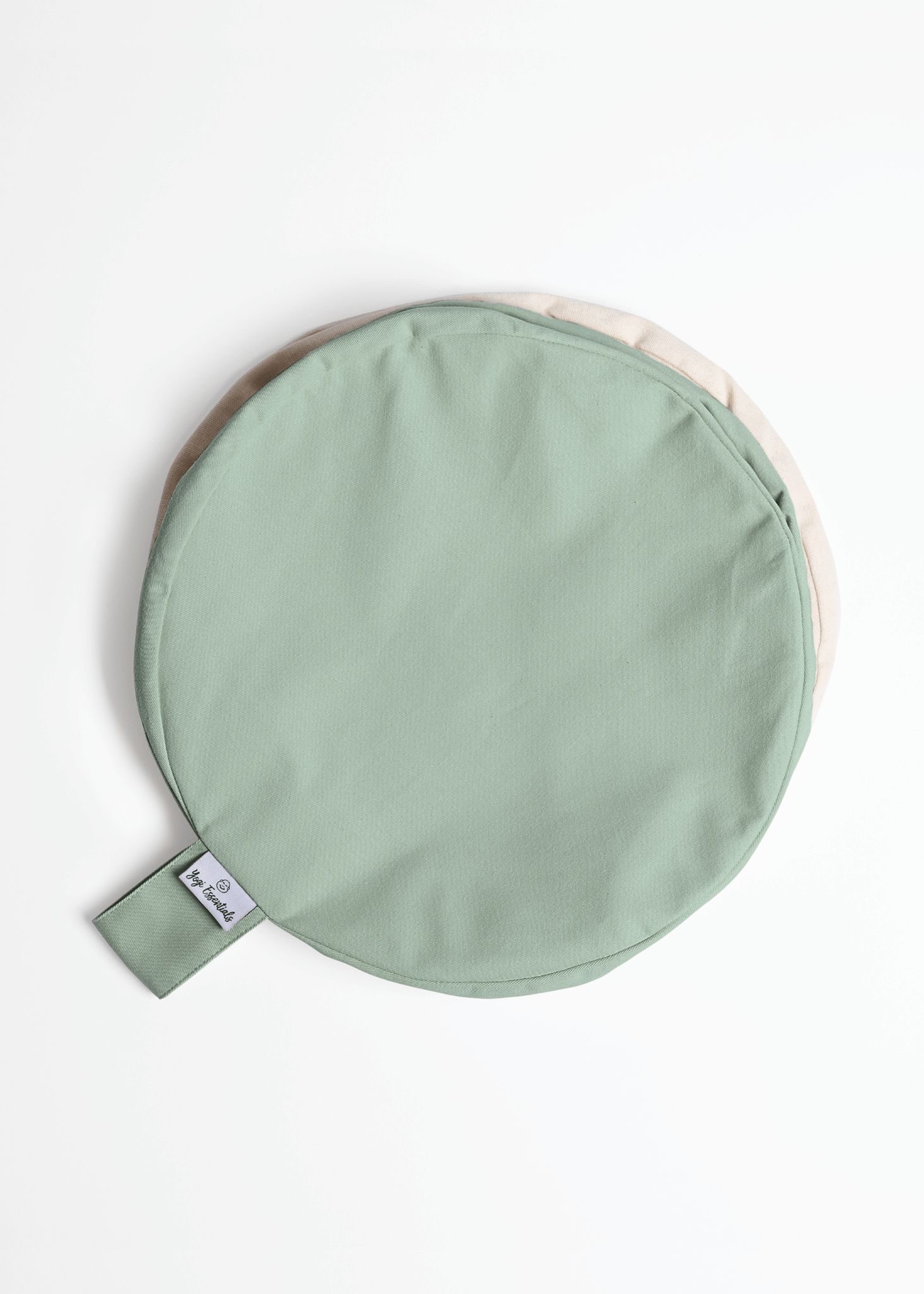 Yogi Essentials Yoga en pilates NEW Losse Hoes - Katoenen Meditatiekussen - Sage