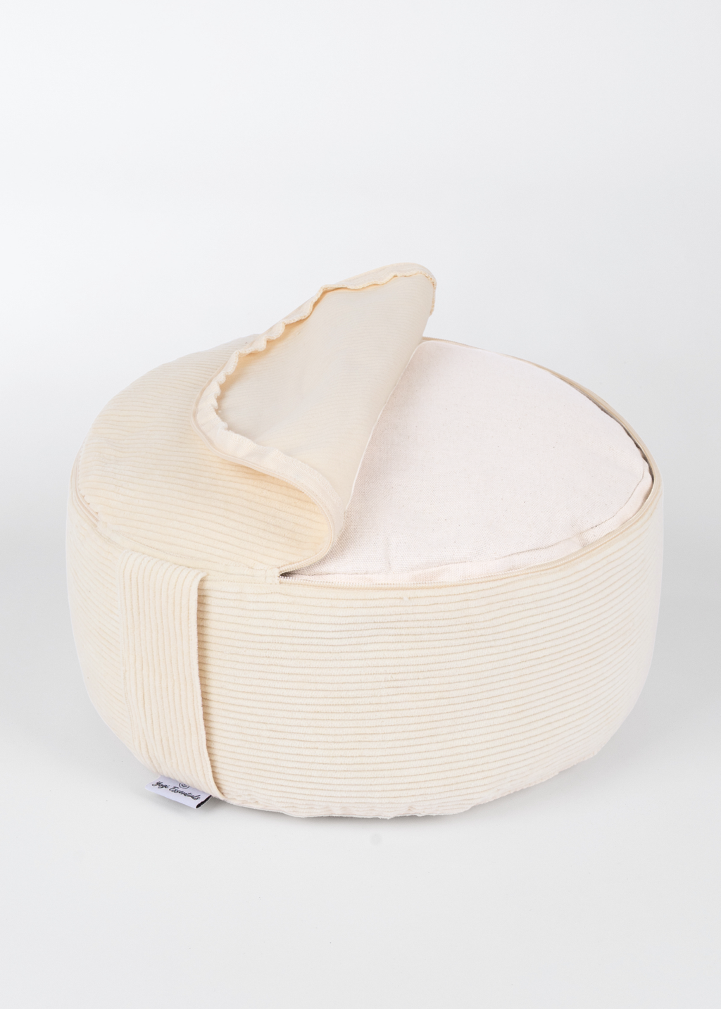 Yogi Essentials Yoga en pilates NEW Ribstoffen Meditatiekussen - Lotus