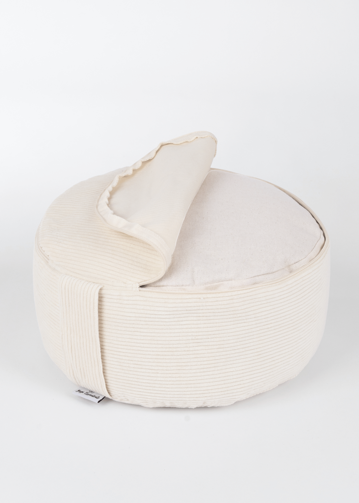 Yogi Essentials Yoga en pilates NEW Ribstoffen Meditatiekussen - Lotus