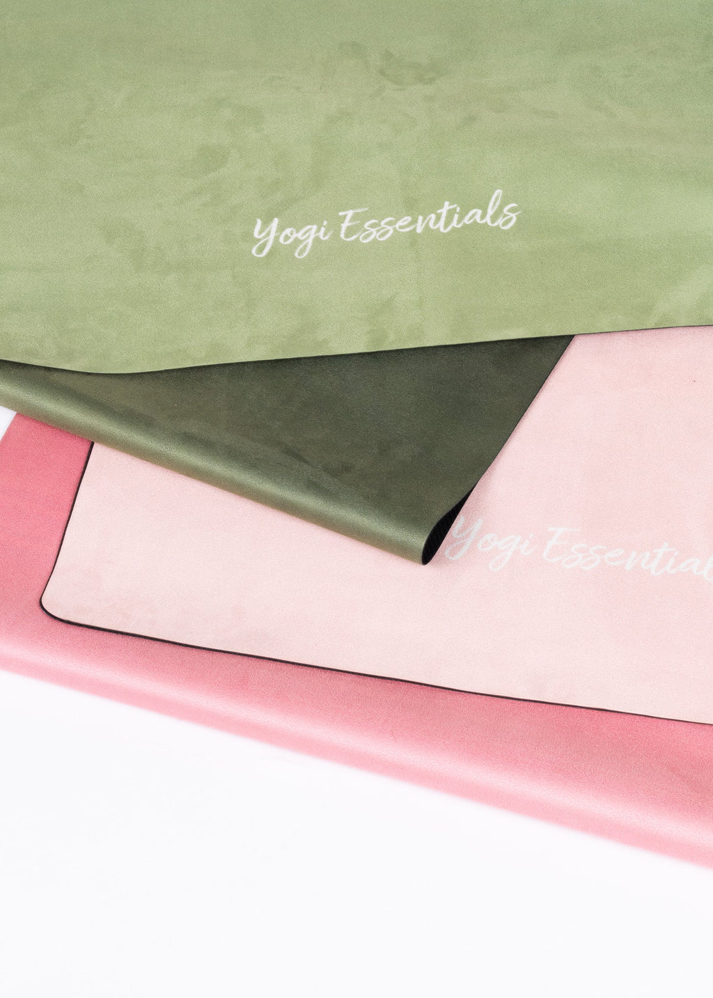 Yogi Essentials NEW Travel Yogamat - Microvezel - Green Fade