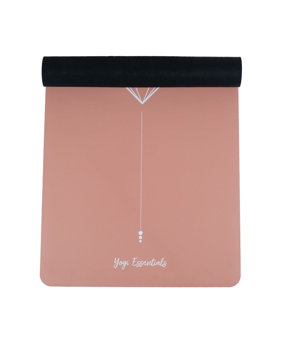 Yogi Essentials Yoga- en pilatesmatten PU rubber Yoga Mat Mandala - Pink