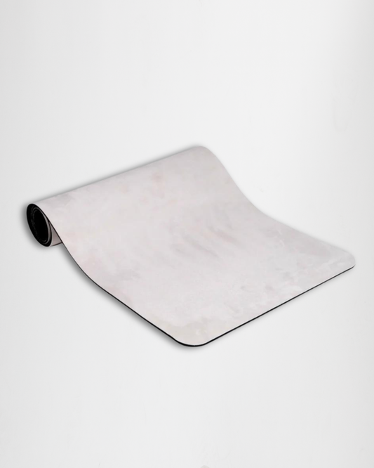 Yogi Essentials Yoga- en pilatesmatten Yoga Mat - Velvet/Fluweel Ivory Stof - 6 mm