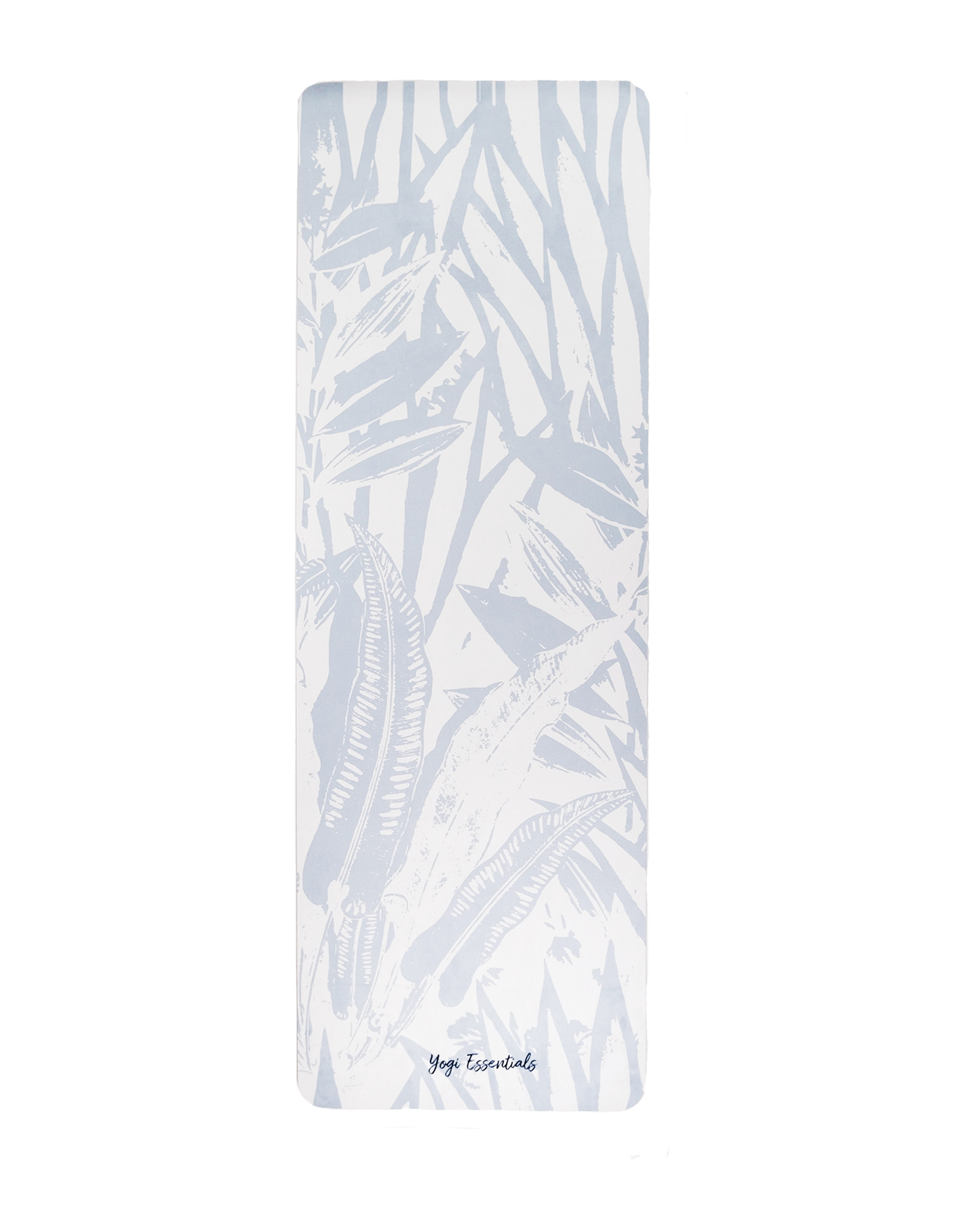 Yogi Essentials Yoga- en pilatesmatten Yoga mat - Velvet stof Grey forest - 6mm