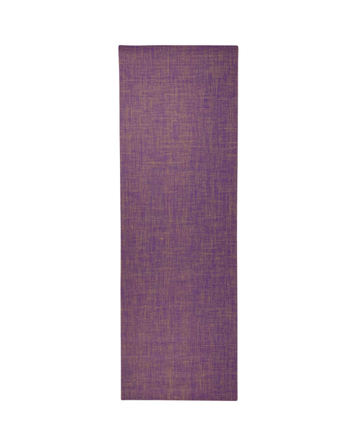Yogi Essentials Yogamat jute paars - 5mm